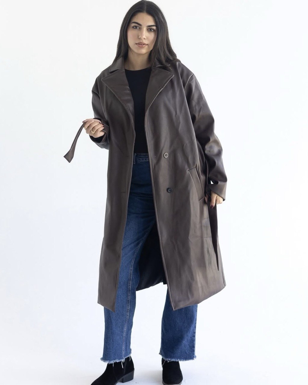 Leather Coat