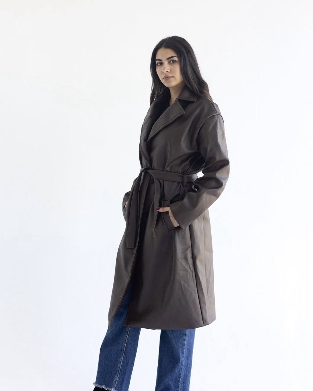 Leather Coat