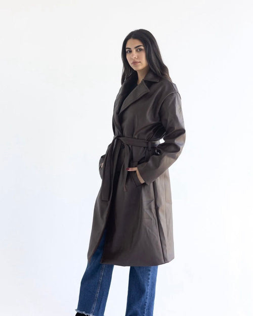 Leather Coat
