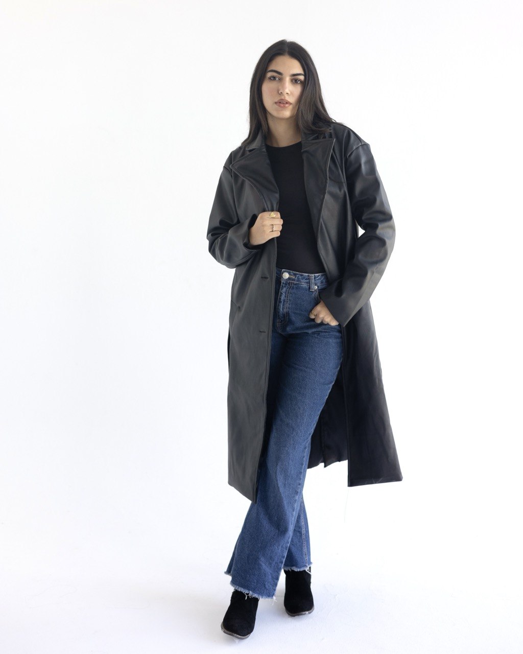 Leather Coat