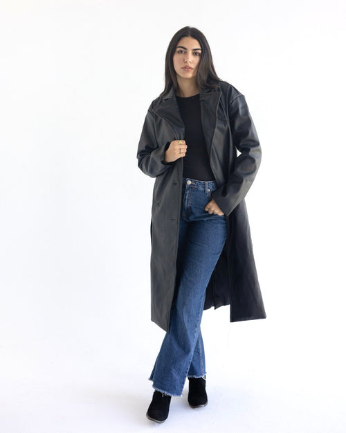 Leather Coat