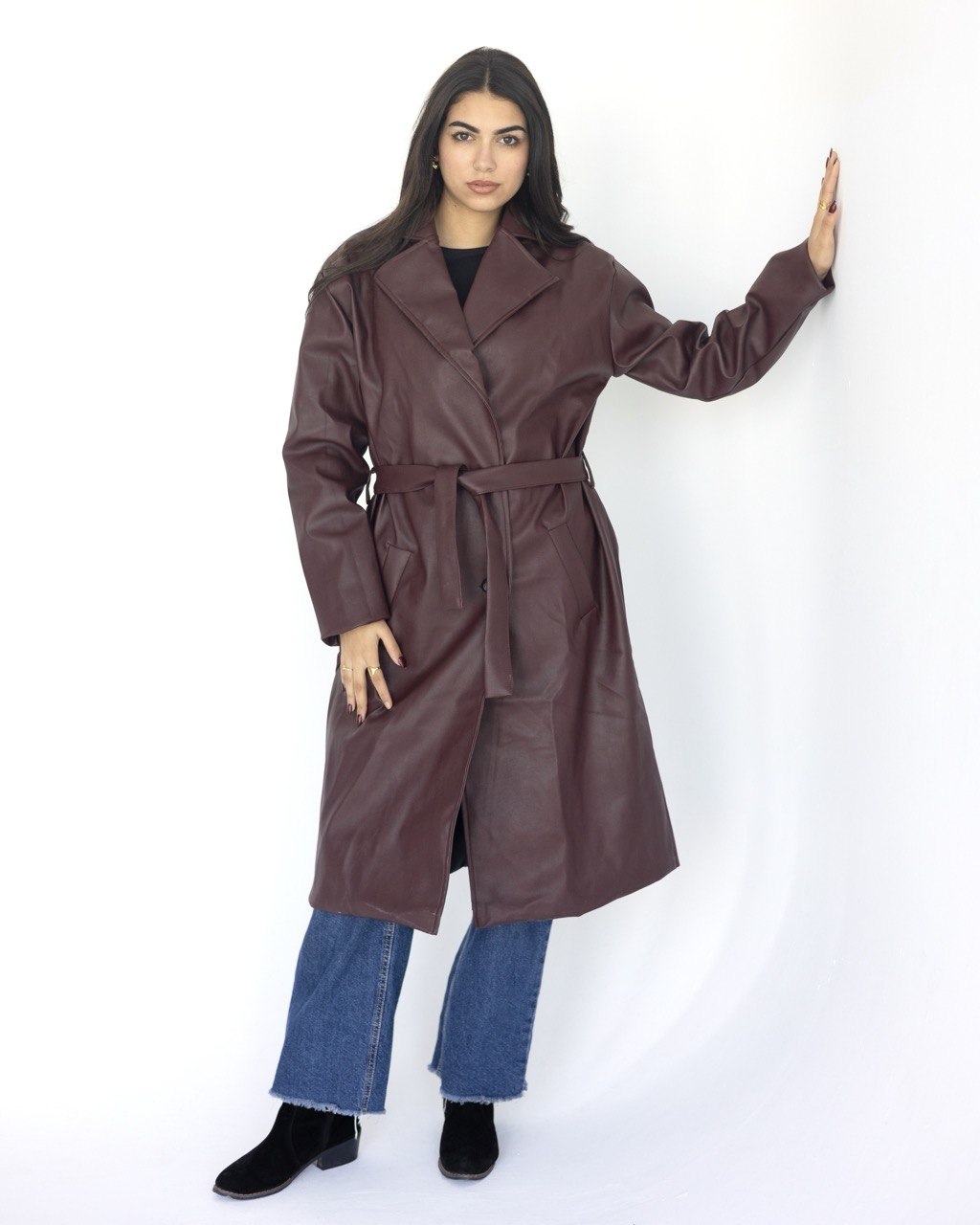 Leather Coat