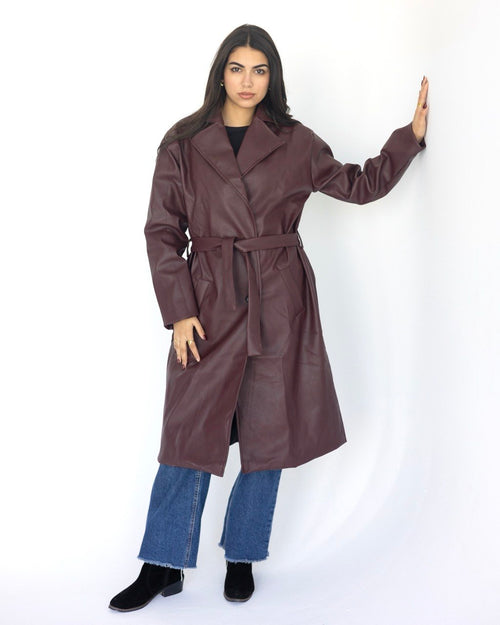 Leather Coat