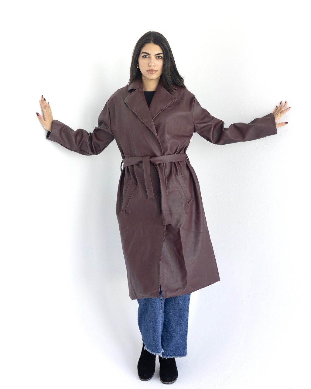 Leather Coat